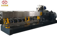 पालतू भट्ठा पीलीकरण ट्विन पेंच extruder मशीन 1000-1500 किलोग्राम / एच 9 हीटिंग क्षेत्र